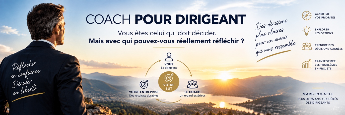 Solitude du dirigeant : face à une décision, avec qui réfléchir ? — Marc Roussel
