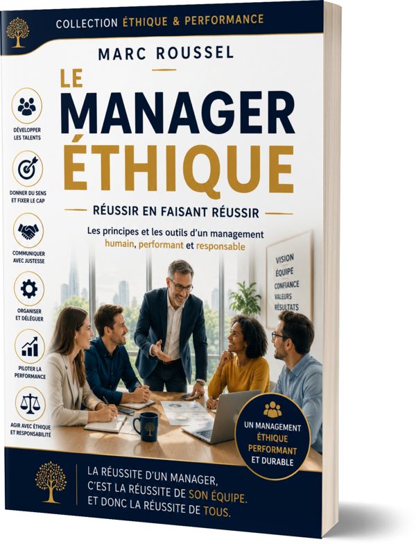 Couverture du livre Le Manager Éthique de Marc Roussel