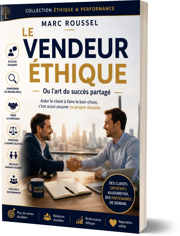 Couverture du livre Le Vendeur Éthique de Marc Roussel