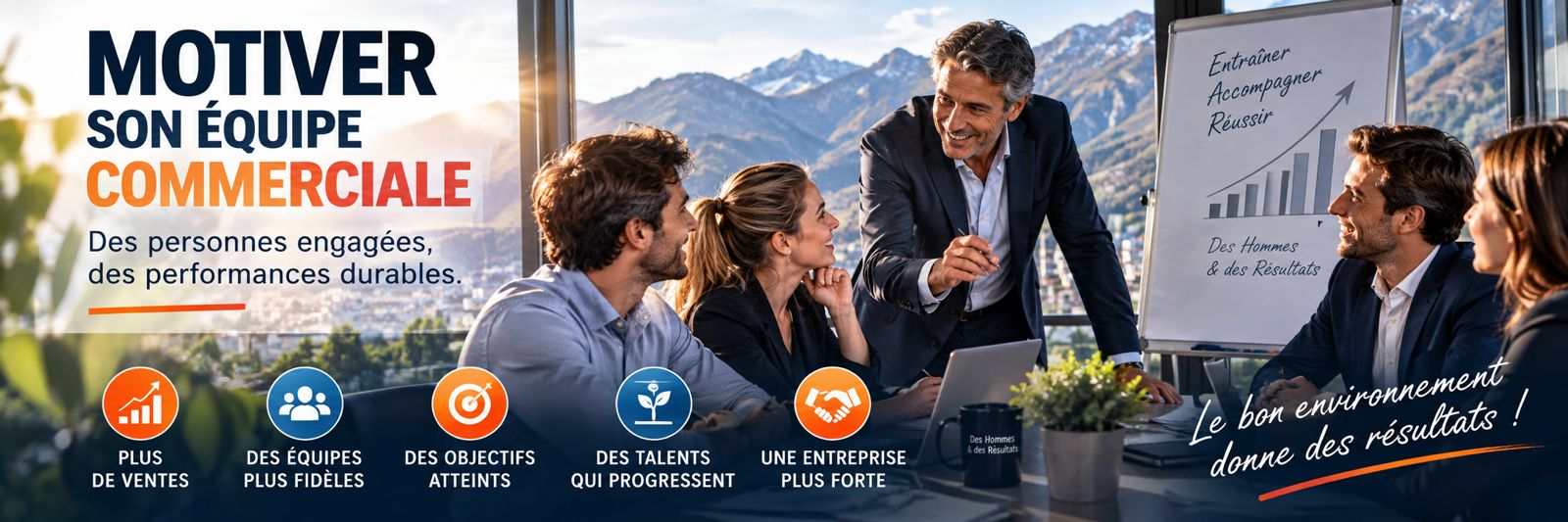 Comment motiver une équipe commerciale — Marc Roussel